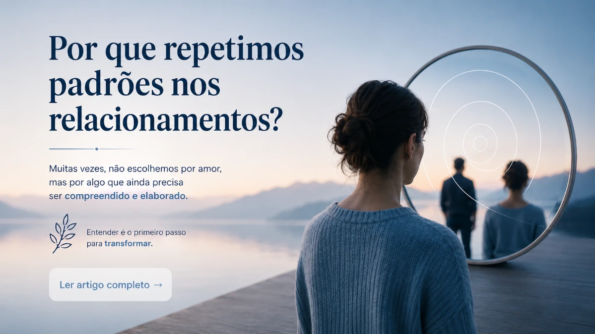 Por que repetimos padrões nos relacionamentos?