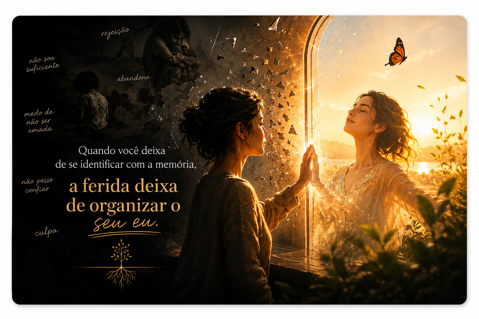 Você não é a sua ferida emocional